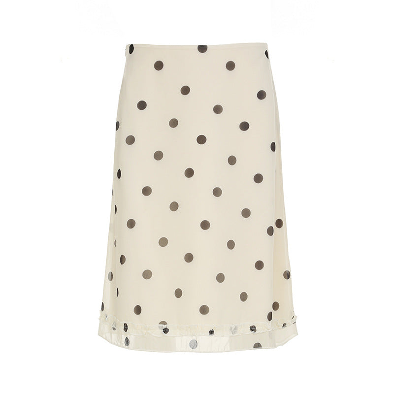 Daisy Polka Dot Skirt
