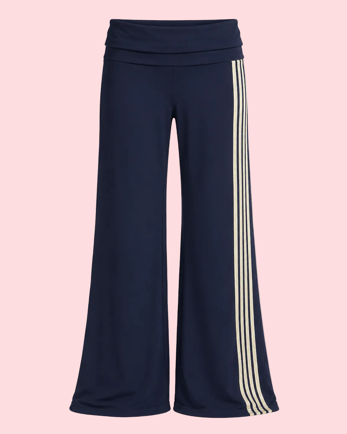 Byron Fold Over Striped Pant