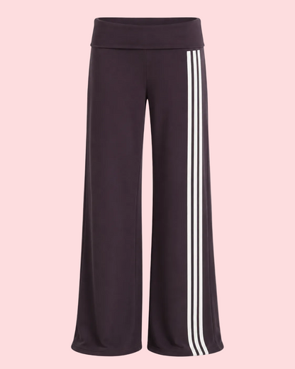 Byron Fold Over Striped Pant