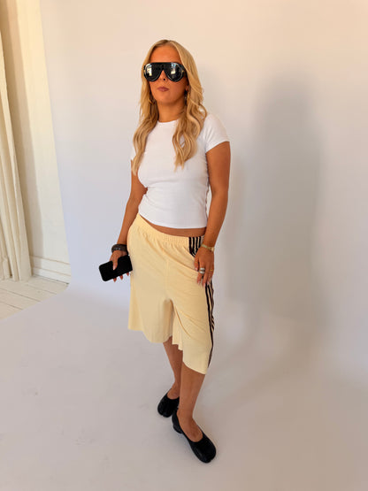Millie Long Striped Shorts
