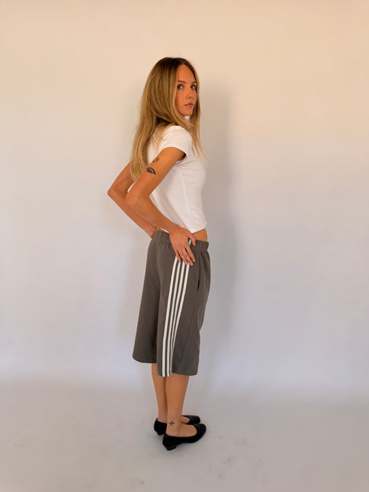 Billie Striped Long Shorts