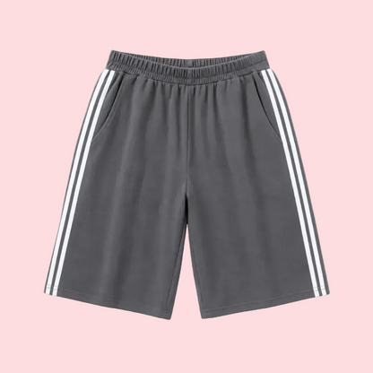 Billie Striped Long Shorts