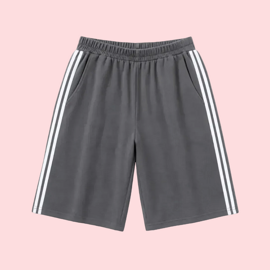 Billie Striped Long Shorts