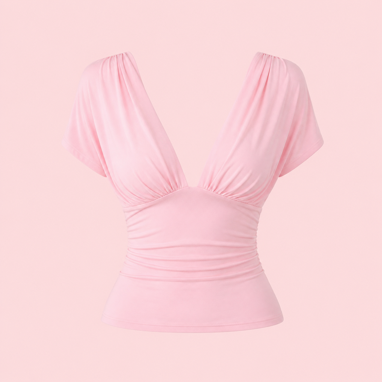 Luma Tie Top Baby Pink
