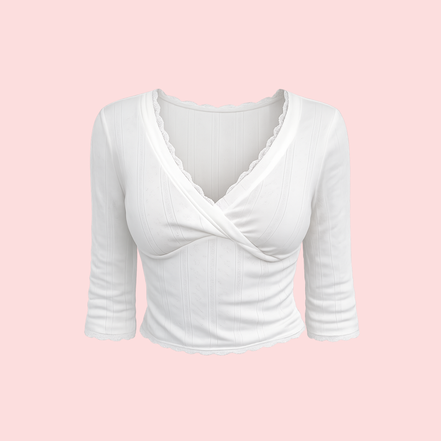 Freya Lace 3/4 Sleeve Top