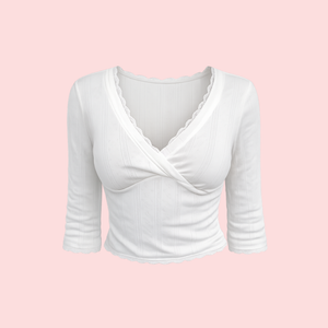 Freya Lace 3/4 Sleeve Top