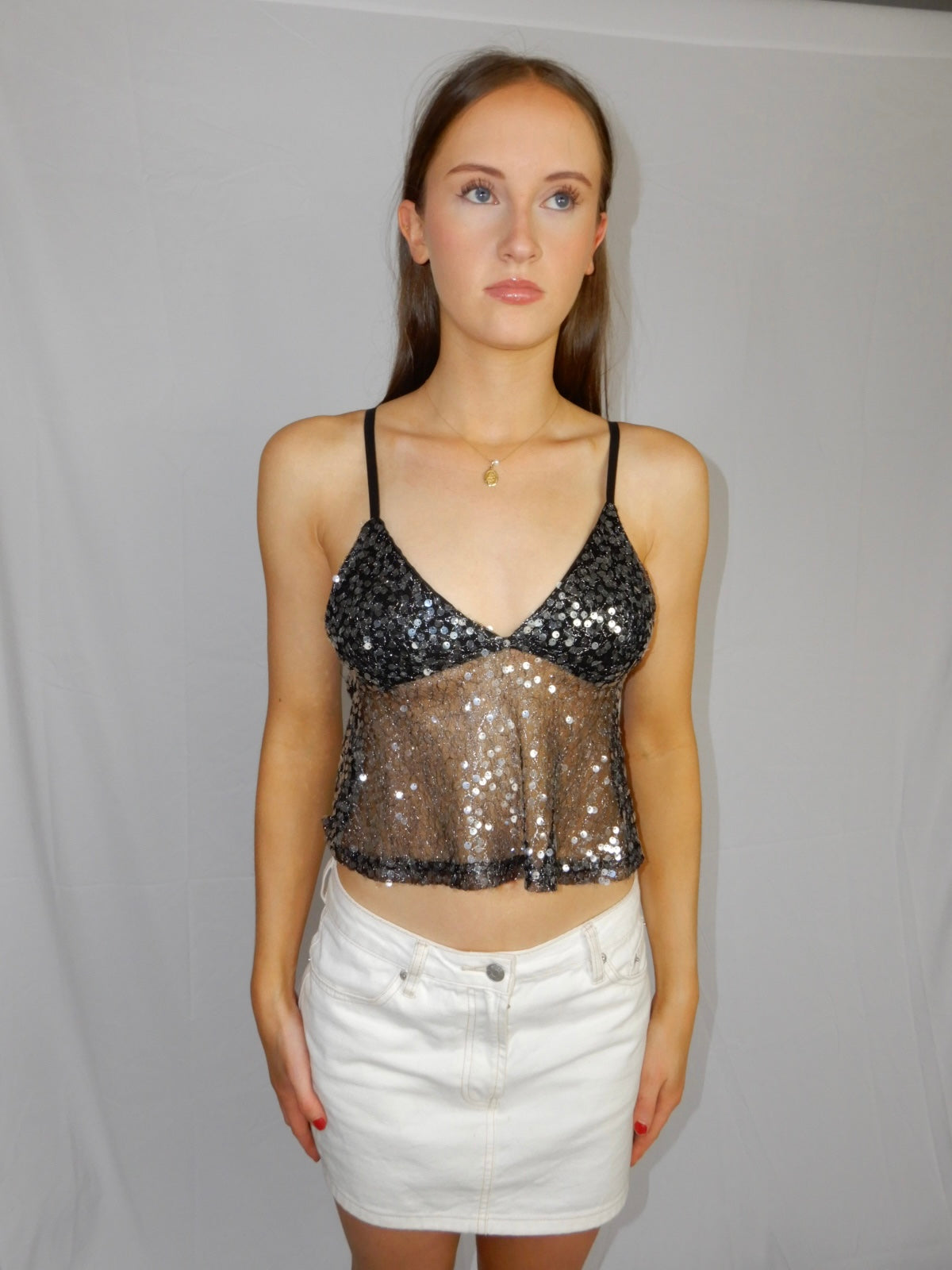 Ava Sequin Cami
