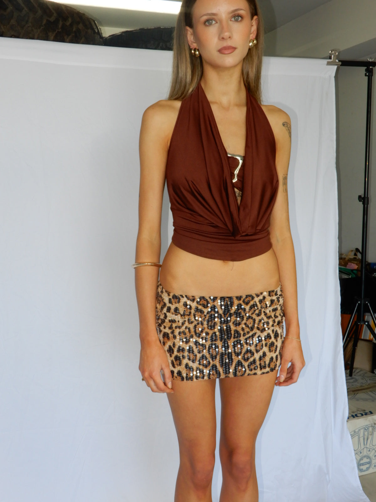 Ione Halter Bandeau Top