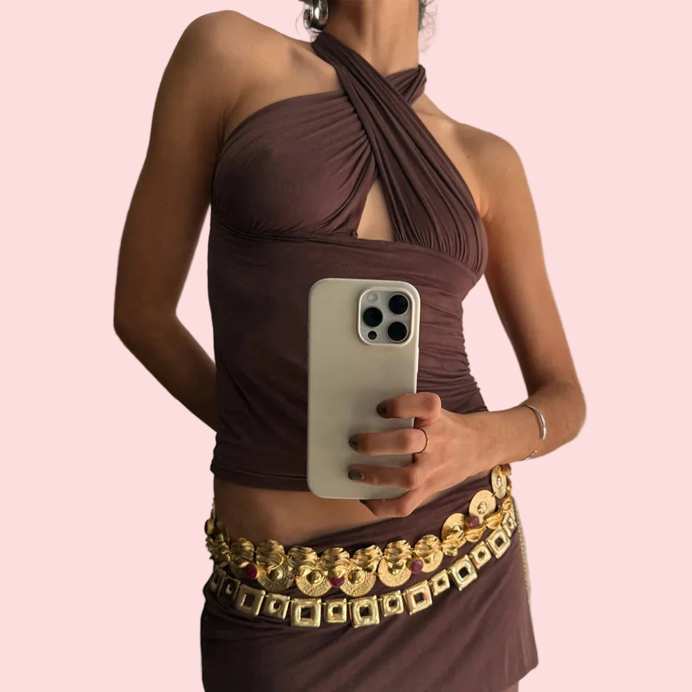 Luma Tie Top