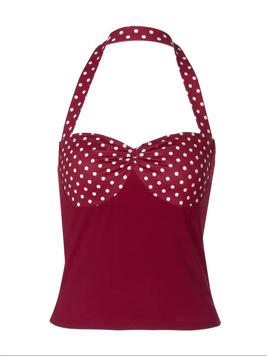 Jasmine Polka Dot Top