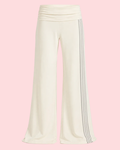 Byron Fold Over Striped Pant